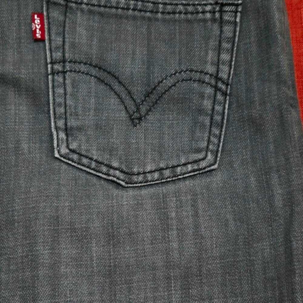 27 Levis Gray Denim Jeans Perfect Condition. Also Fits 14 Kids Skinny Fit